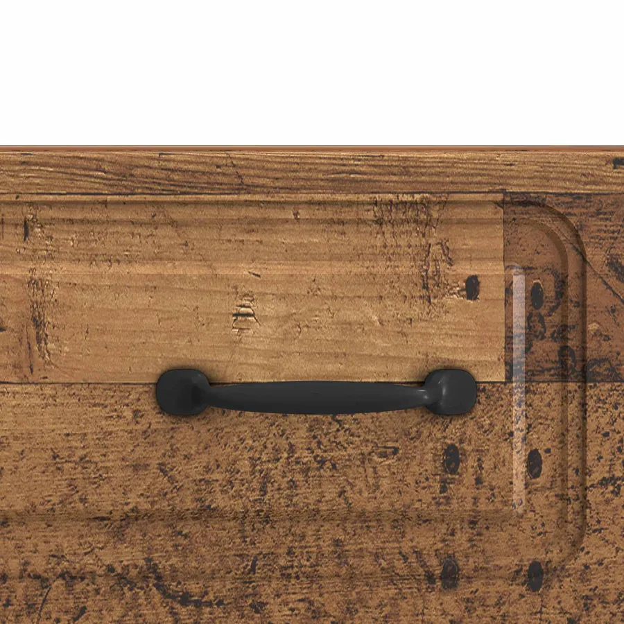 Meuble TV Bois ancien 147 x 34,5 x 27 cm Bois d'ingénierie - 8