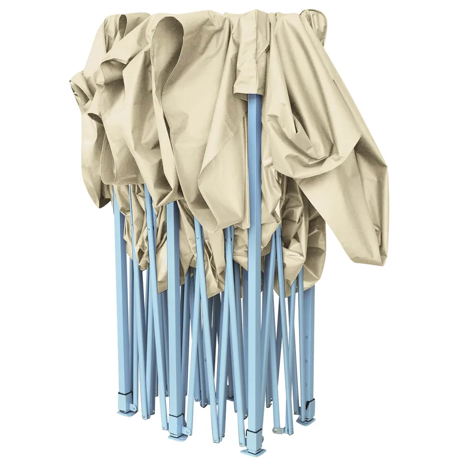 Tente de fête Crème 291 x 580 x 315 cm Tissu Oxford - 5
