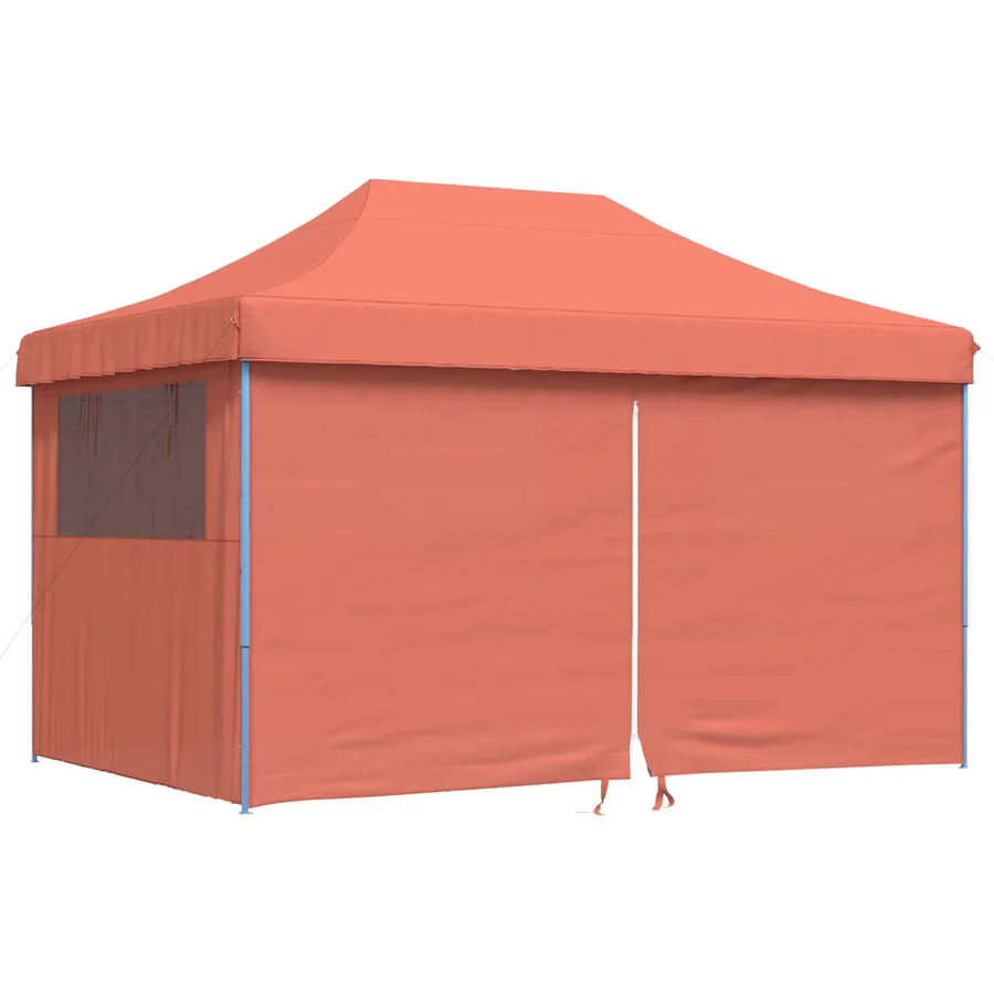 Tente de fête Terre cuite 292 x 440 x 315 cm Tissu Oxford - 2