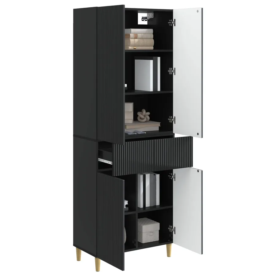 Ensemble de Meubles 2 pcs 66 x 34,5 x 90 cm Bois d'ingénierie - 3