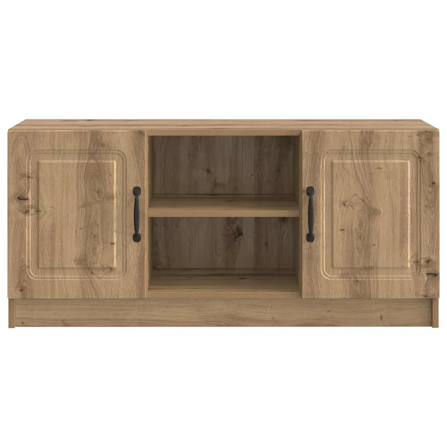 Meuble TV 102 x 34,5 x 47 cm Chêne artisanal Bois d'ingénierie - 6