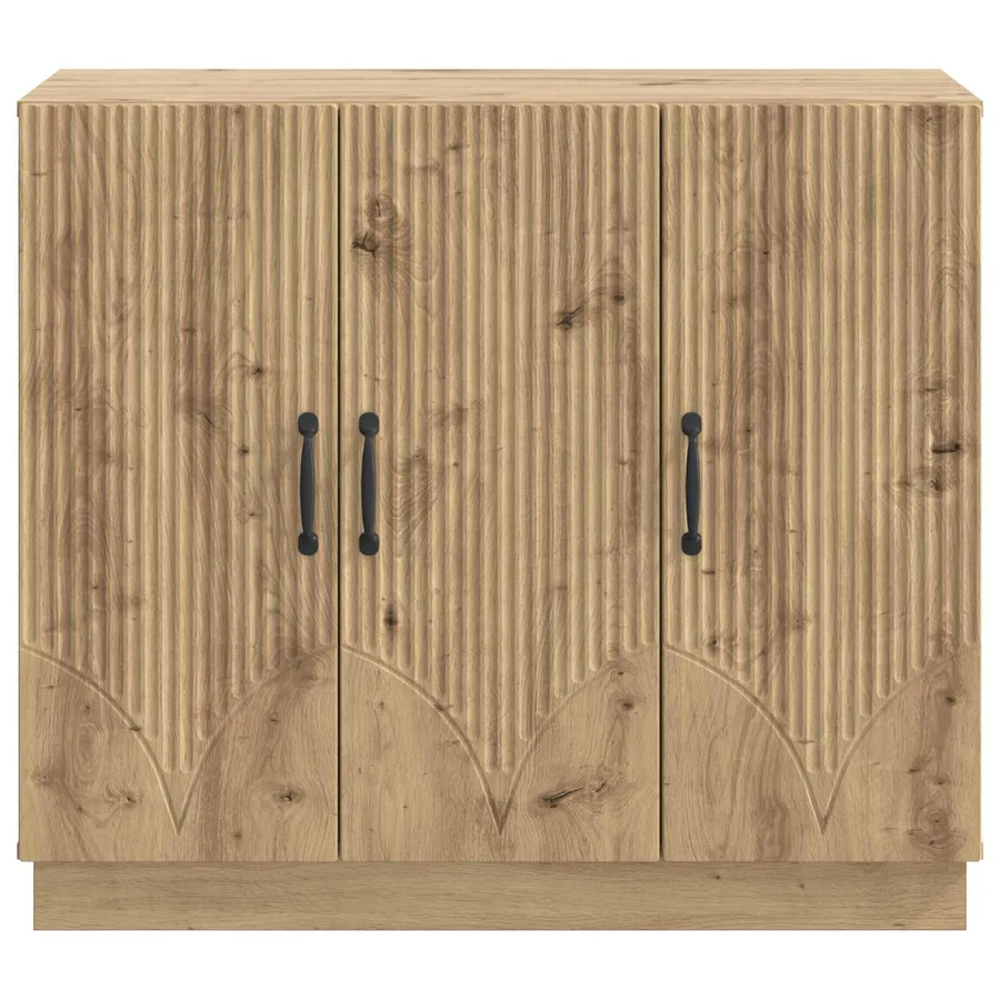 Buffet Chêne artisanal 89 x 34,5 x 77 cm Bois d'ingénierie - 6
