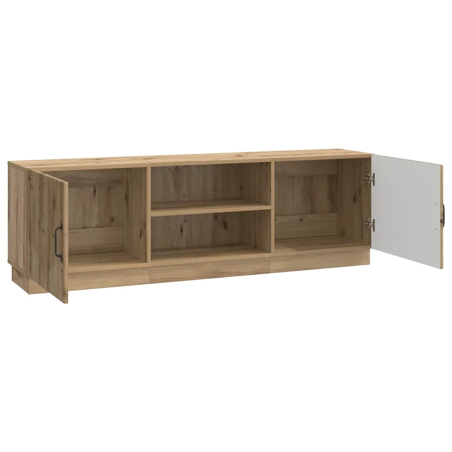 Meuble TV 150 x 31 x 47 cm Chêne artisanal Bois d'ingénierie - 5