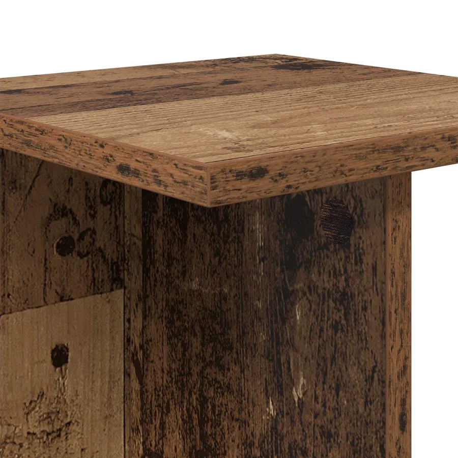 Support de Plante 2 pc Bois ancien 25 x 25,5 x 80,5 cm - 9