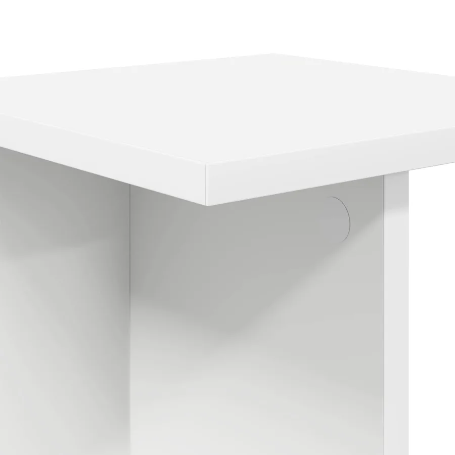 Support de Plante 2 pc Blanc 25 x 25,5 x 80,5 cm - 9