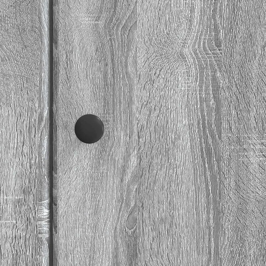 Meuble TV Sonoma gris 99 x 34,5 x 50 cm Bois d'ingénierie - 8