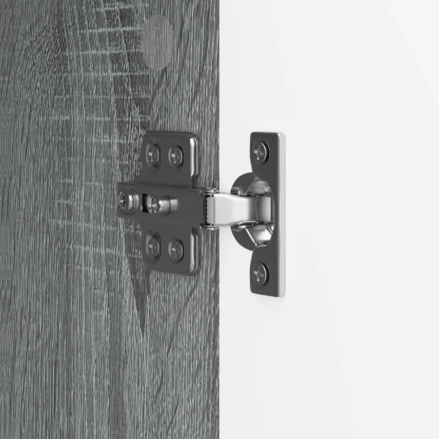 Meuble TV Sonoma gris 99 x 34,5 x 50 cm Bois d'ingénierie - 9