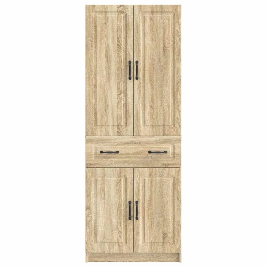 Ensemble de Meubles 2 pcs Chêne Sonoma Bois d'ingénierie - 5