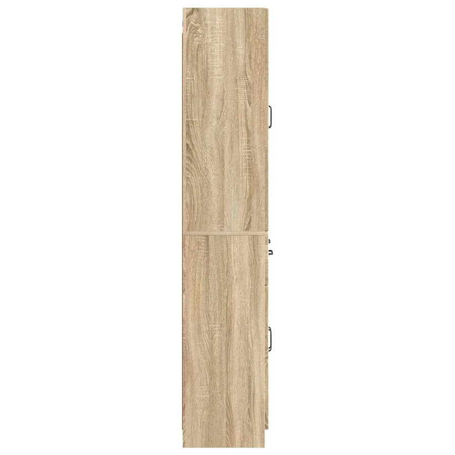 Ensemble de Meubles 2 pcs Chêne Sonoma Bois d'ingénierie - 6