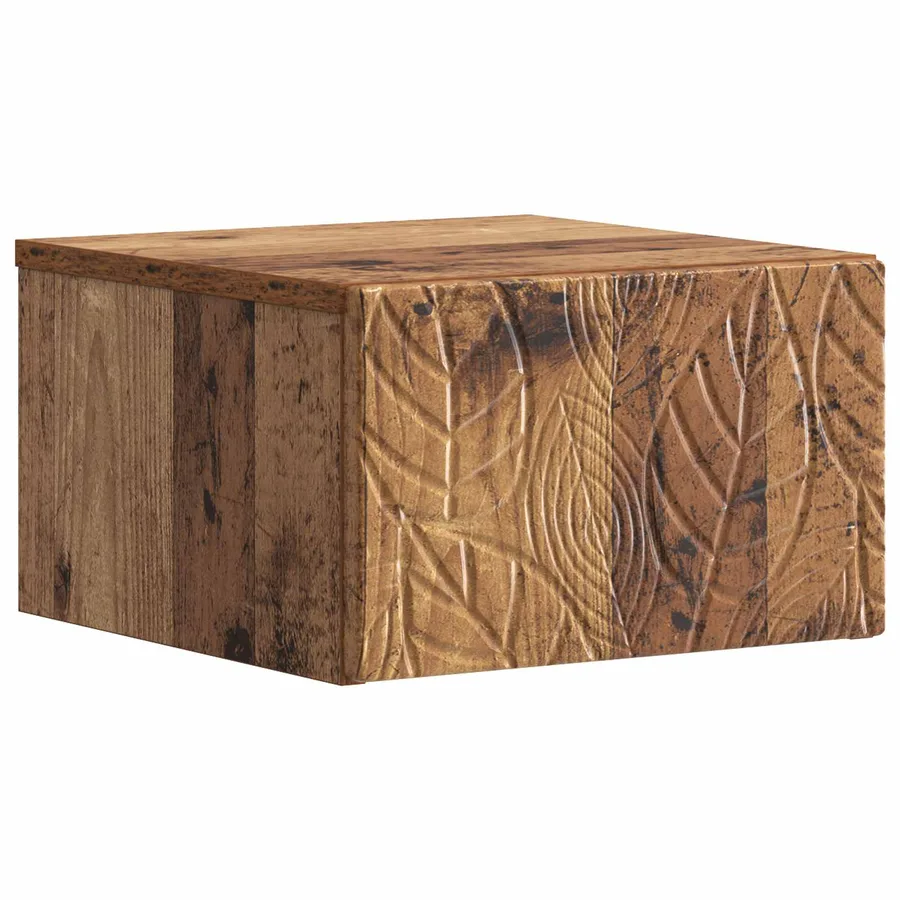 Table d'appoint murale 2 pcs Bois ancien 34,5 x 33 x 20 cm - 4
