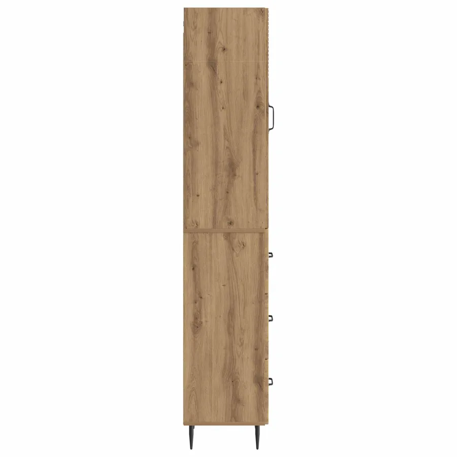 Ensemble de Meubles 2 pc 33 x 34,5 x 90 cm Bois d'ingénierie - 6