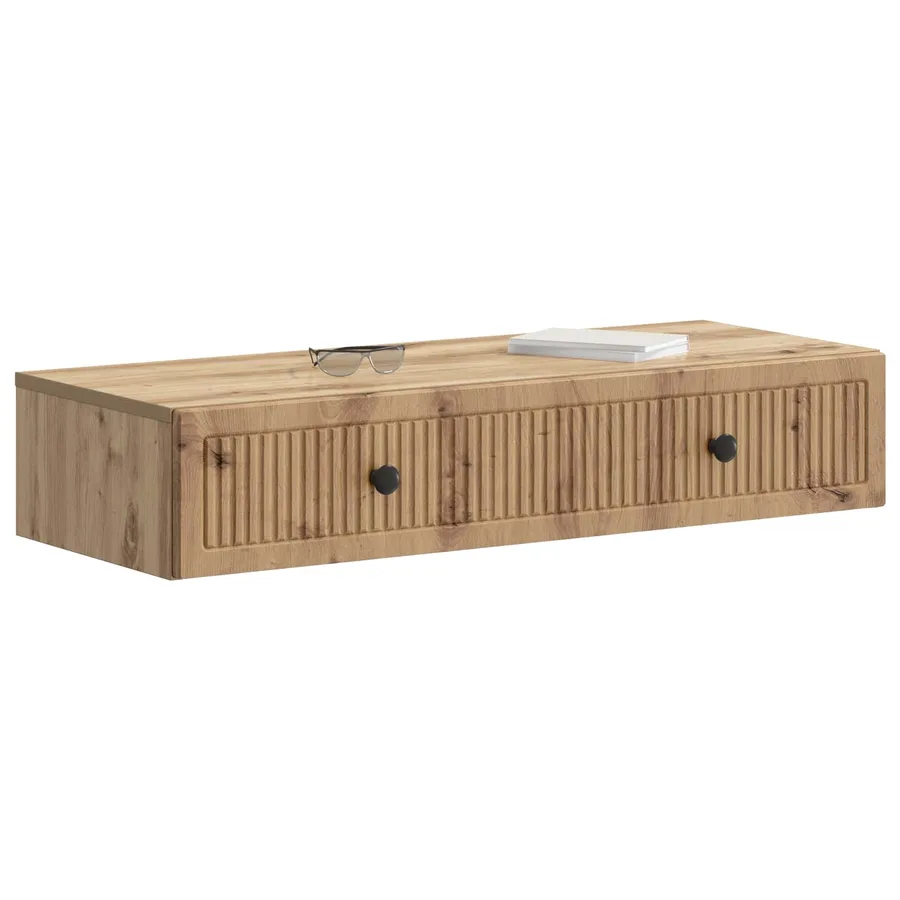 Table d'appoint murale 87,5 x 34,5 x 17 cm Bois d'ingénierie - 3