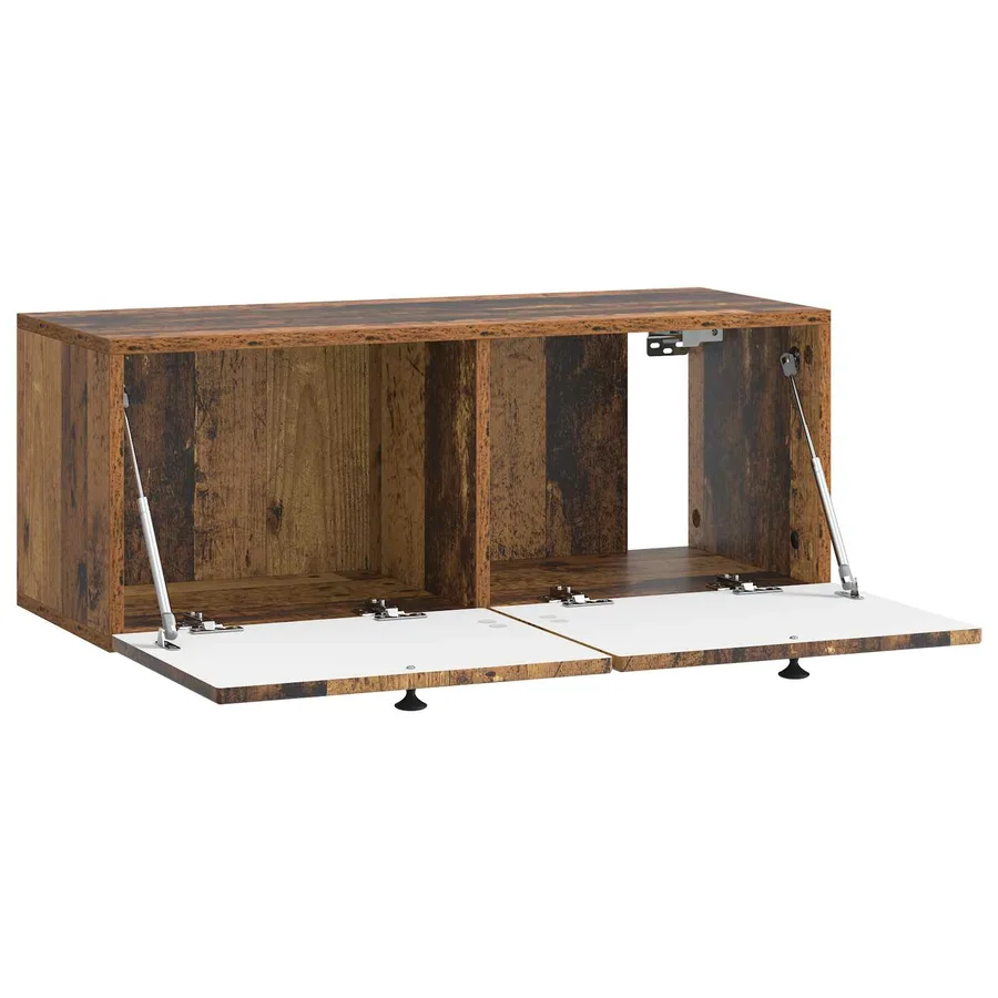 Meuble TV mural Bois ancien 78,5 x 31 x 30 cm Bois d'ingénierie - 5
