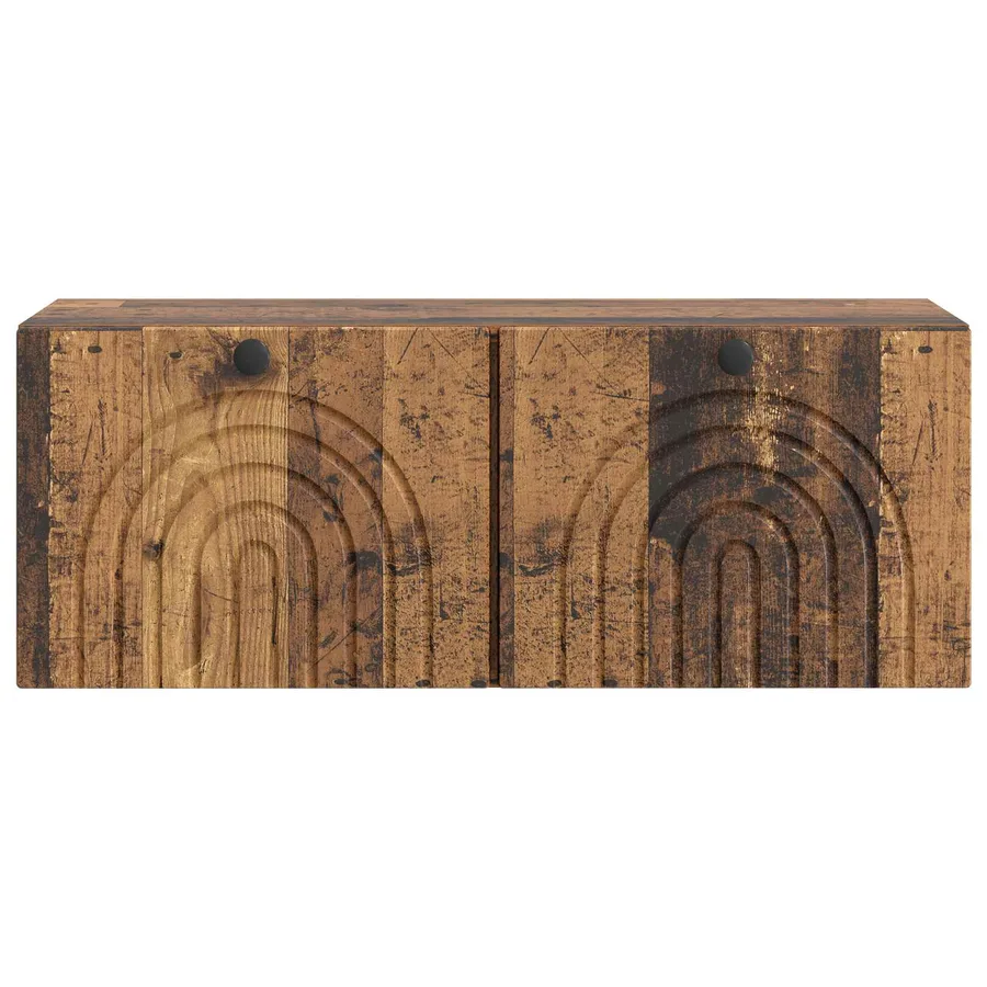 Meuble TV mural Bois ancien 78,5 x 31 x 30 cm Bois d'ingénierie - 6