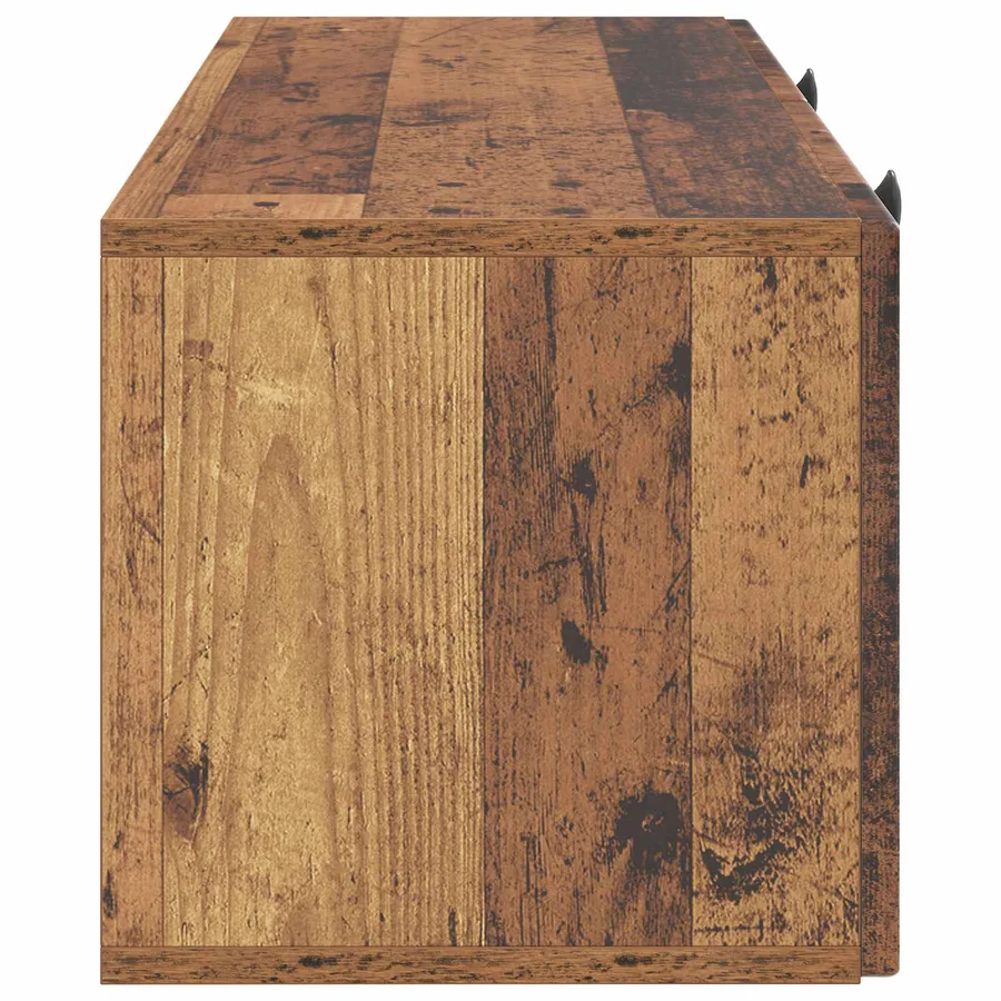 Meuble TV mural Bois ancien 78,5 x 31 x 30 cm Bois d'ingénierie - 7