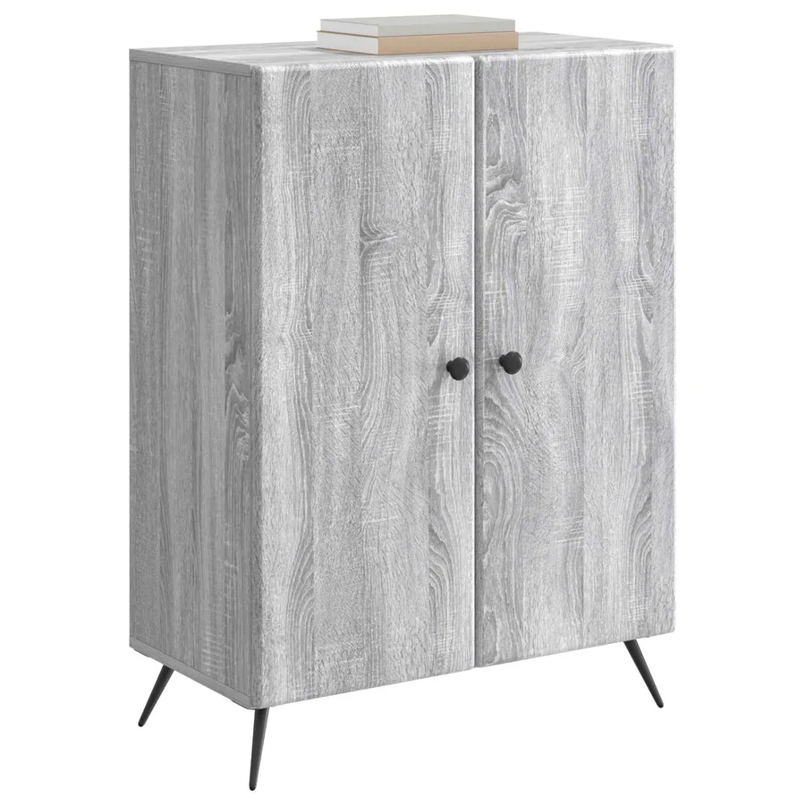 Buffet Sonoma gris 66 x 34,5 x 90 cm Bois d'ingénierie - 3