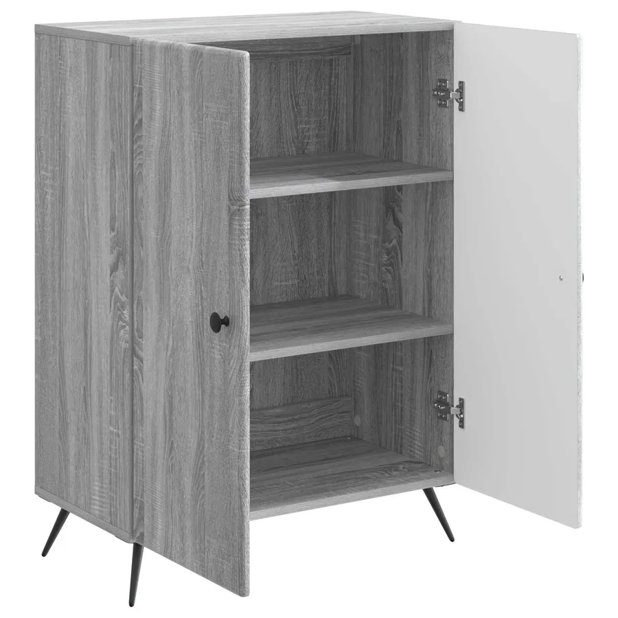 Buffet Sonoma gris 66 x 34,5 x 90 cm Bois d'ingénierie - 5
