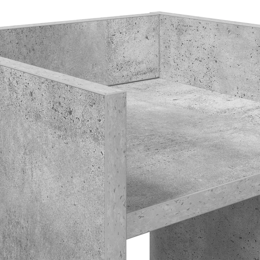 Support de Plante 2 pc Gris Béton 30 x 30 x 40 cm - 9