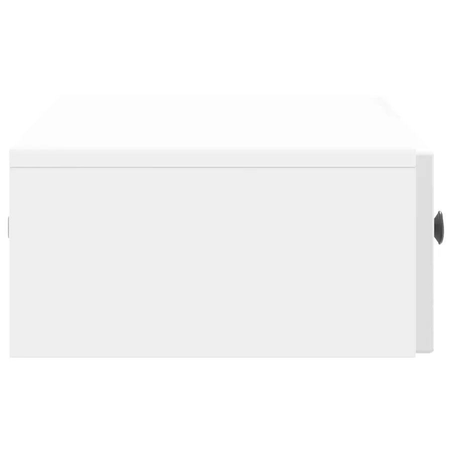 Table d'appoint murale Blanc brillant 87,5 x 34,5 x 17 cm - 6