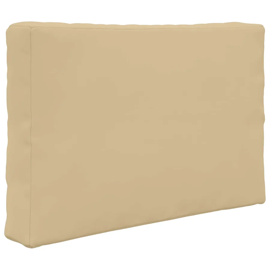 Coussin de canapé d'extérieur 3 pcs Beige Polyester - 5