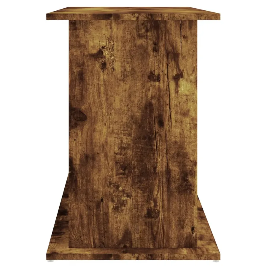 Support pour aquarium chêne fumé 101x41x58 cm bois d'ingénierie - 7