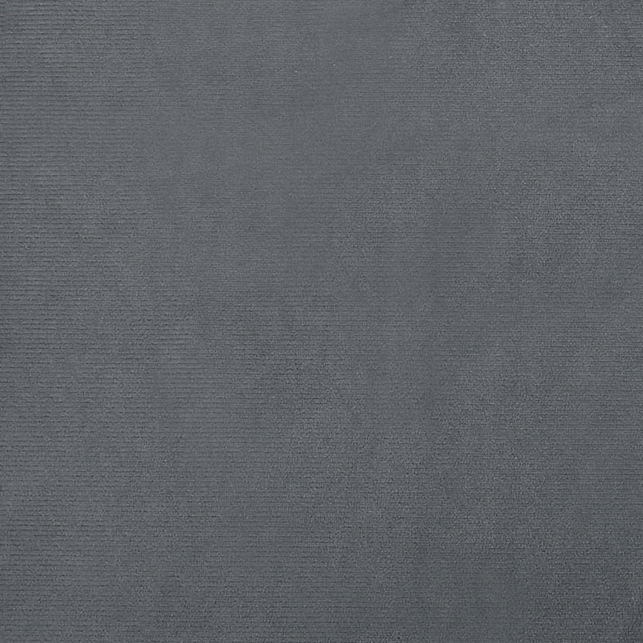 Lit pour chien gris foncé 70x52x30 cm velours - 6