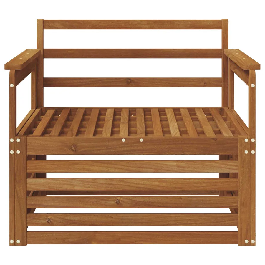 2 Pièce Canapé d’extérieur Naturel - 3