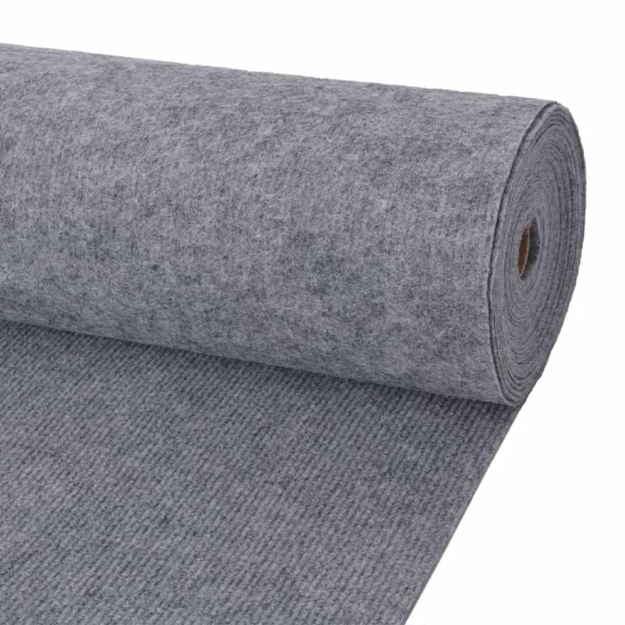 Tapis Gris 1,2 x 15 m Polyester