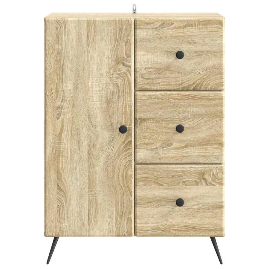 Buffet Chêne Sonoma 66 x 34,5 x 90 cm Bois d'ingénierie - 6