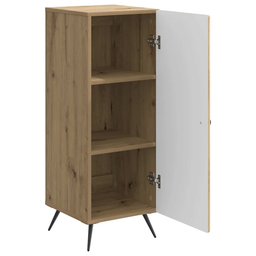 Buffet Chêne artisanal 33 x 34,5 x 90 cm Bois d'ingénierie - 5
