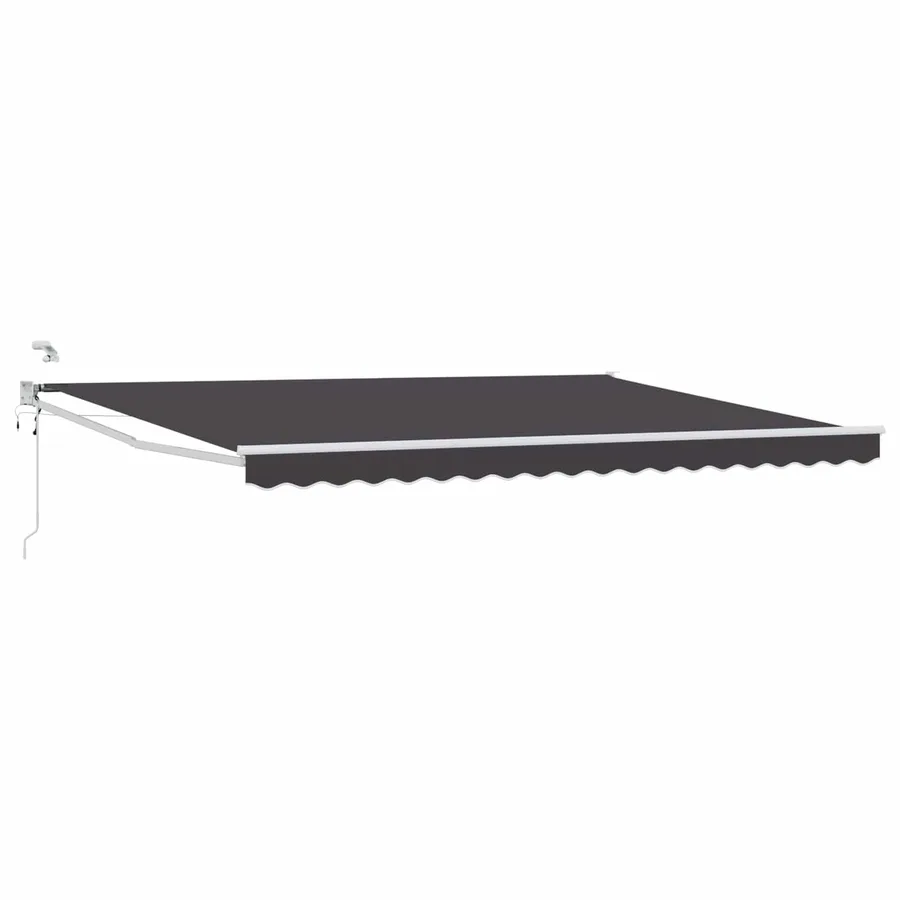 Auvent rétractable électrique Anthracite 4 x 2 m - 2
