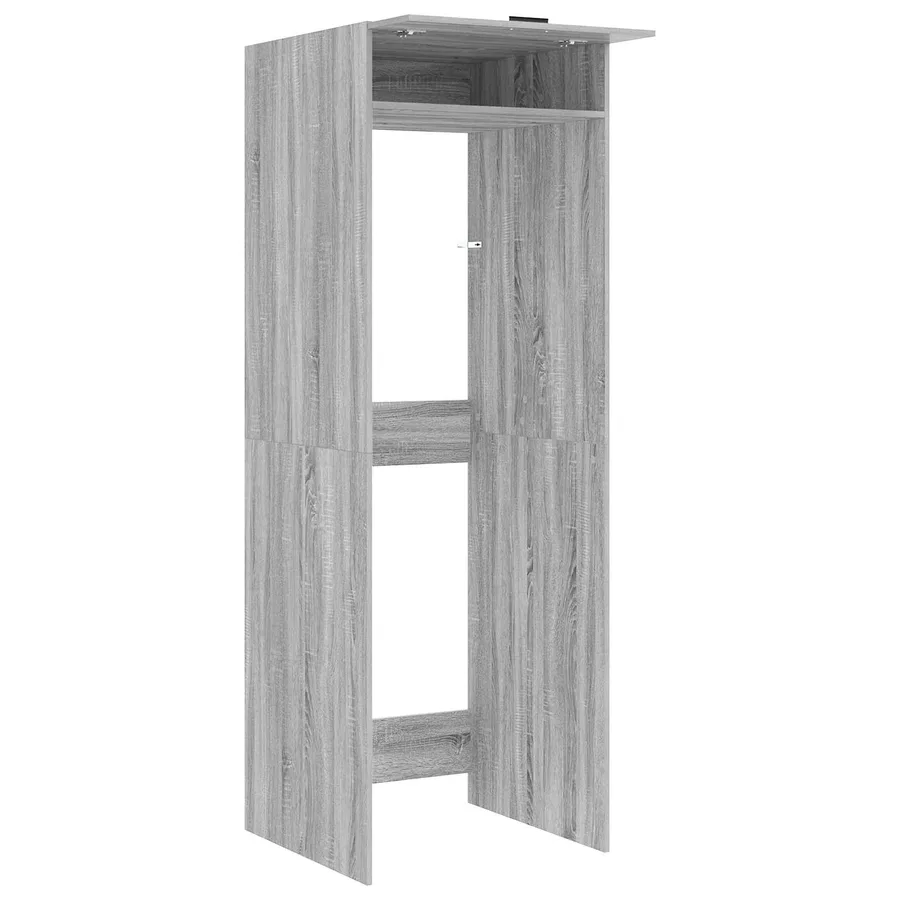 Armoire pour machine à laver Gris Sonoma 67,5 x 68 x 200 cm - 5