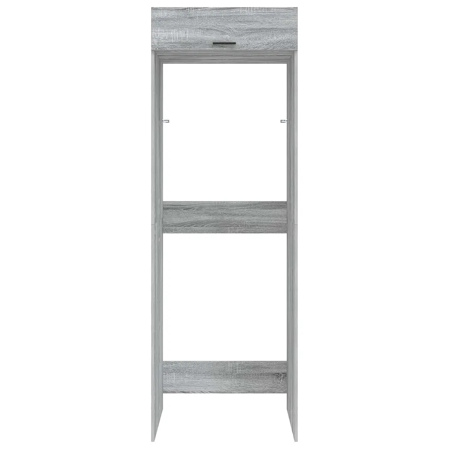 Armoire pour machine à laver Gris Sonoma 67,5 x 68 x 200 cm - 6