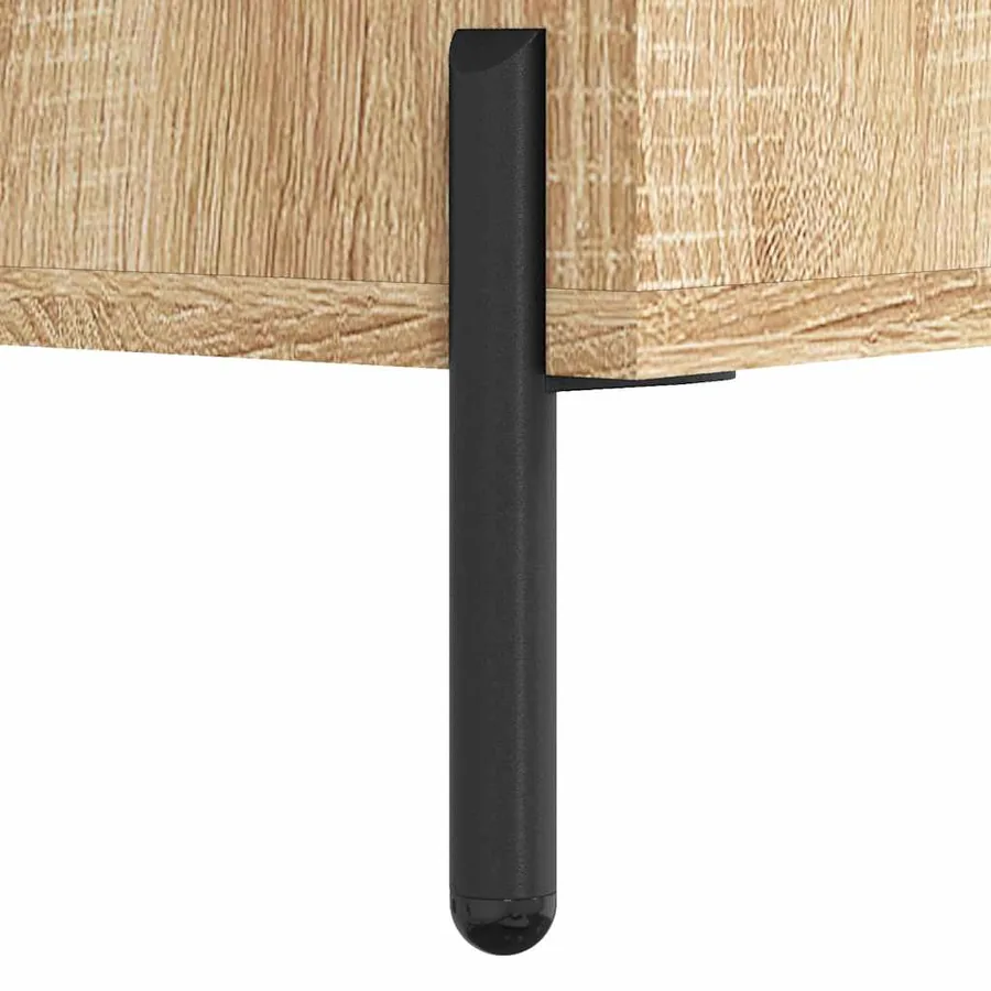 Buffet chêne sonoma 100x36x60 cm bois d'ingénierie - 11