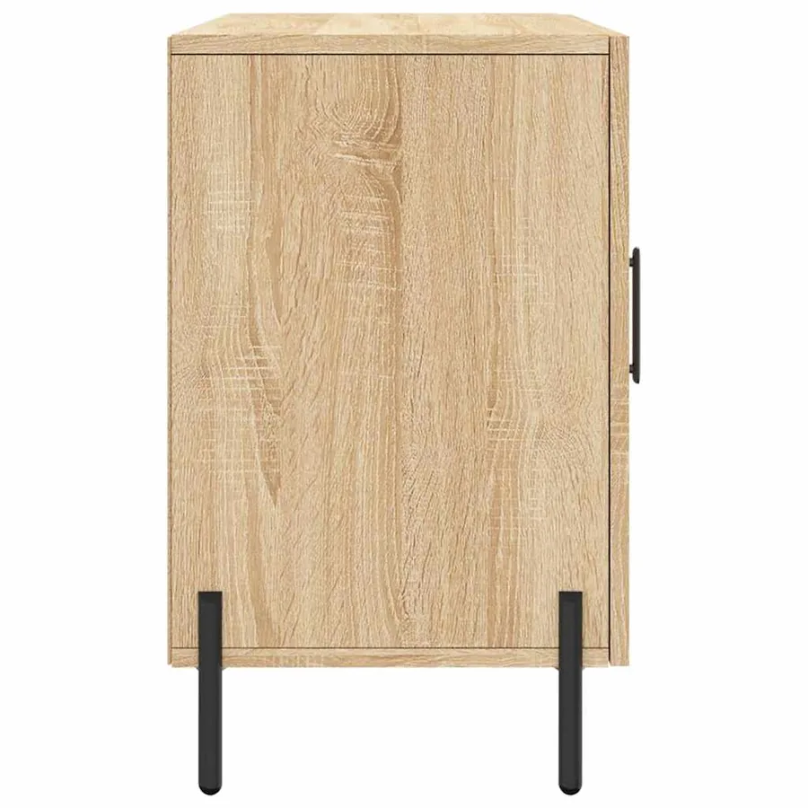 Buffet chêne sonoma 100x36x60 cm bois d'ingénierie - 7