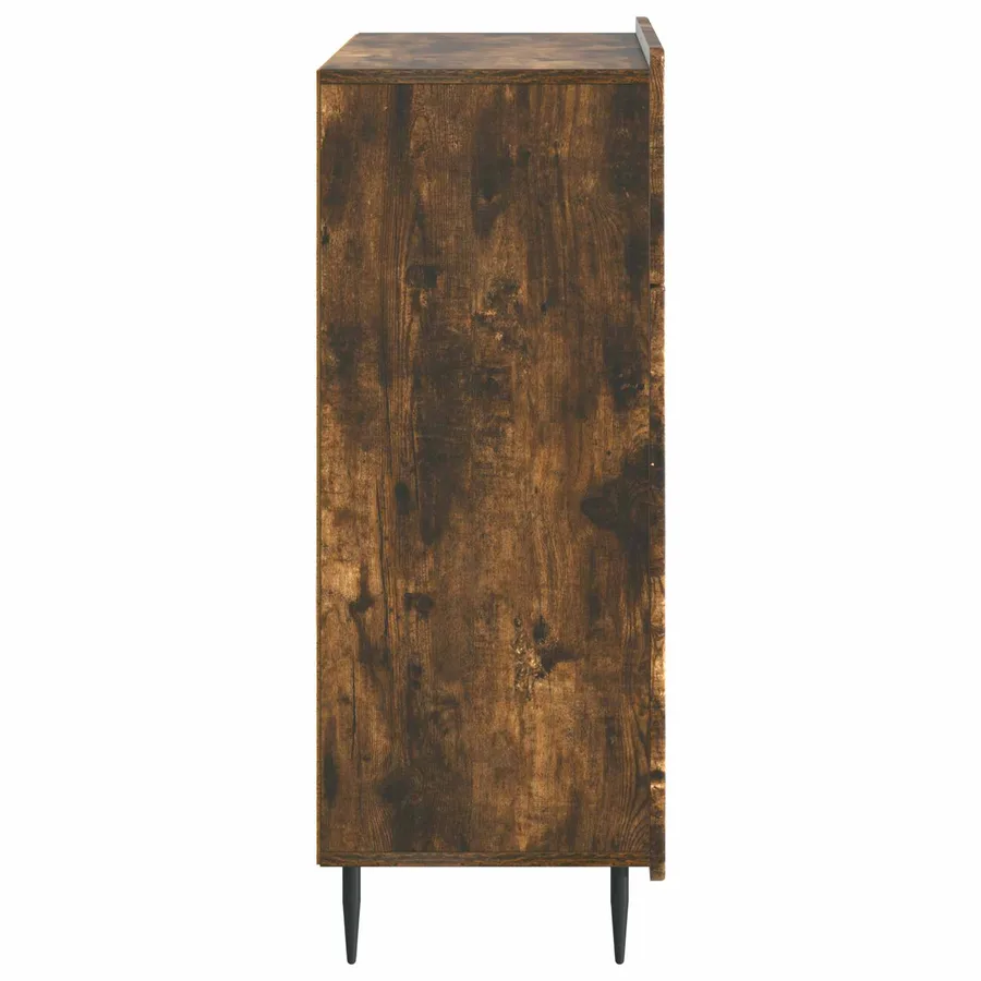 Buffet Chêne fumé 66 x 34,5 x 92 cm Bois d'ingénierie - 7