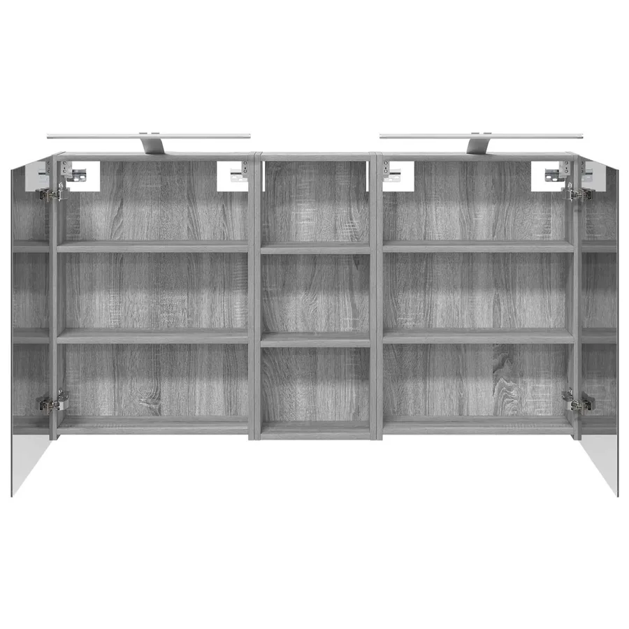Ensemble de Meubles de Salle de Bain 3 pcs 130 x 14,5 x 70 cm - 7