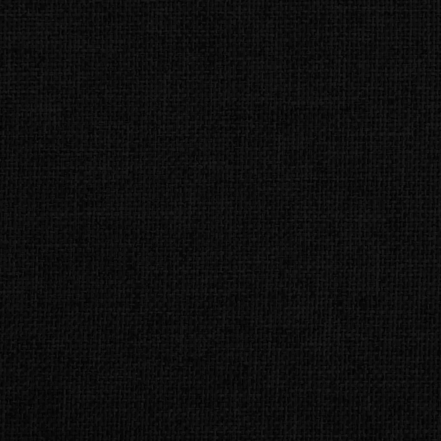 Lit pour chien noir 70x52x30 cm tissu - 6