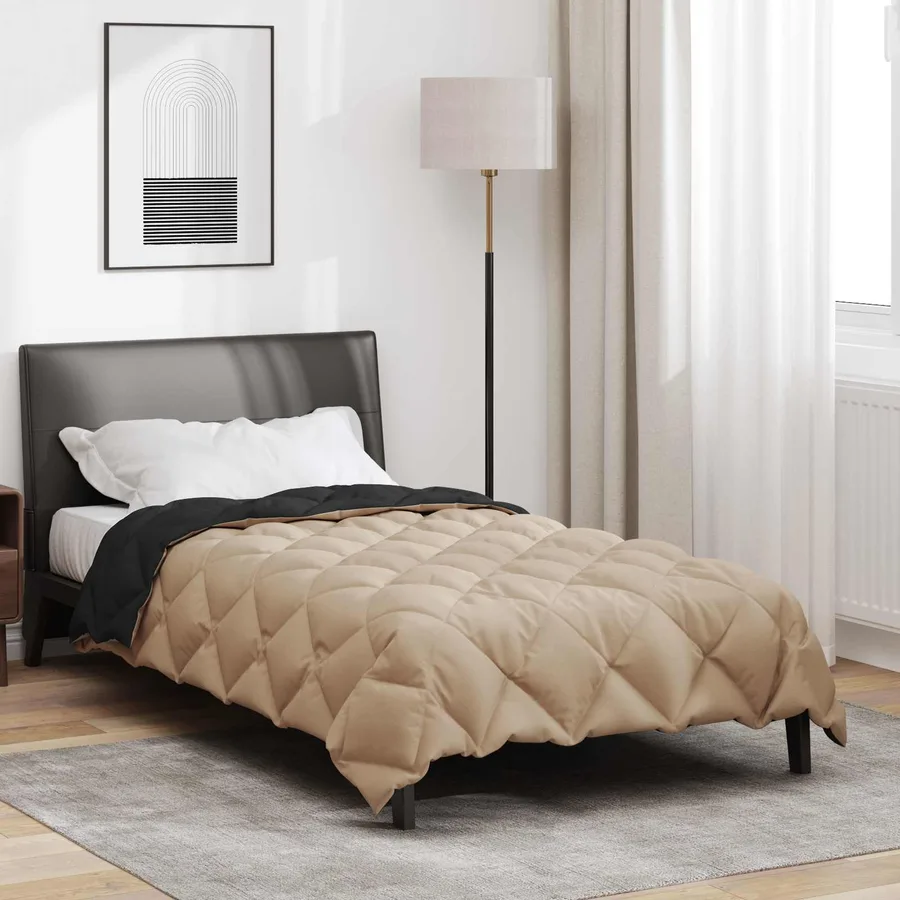 Duvet d'hiver 155 x 200 cm 450 gsm Microfibre (100% polyester) - 4