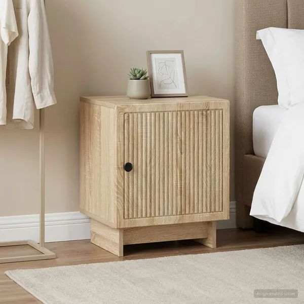 Cabinet de chevet 2 pcs Chêne Sonoma 43 x 34,5 x 50 cm