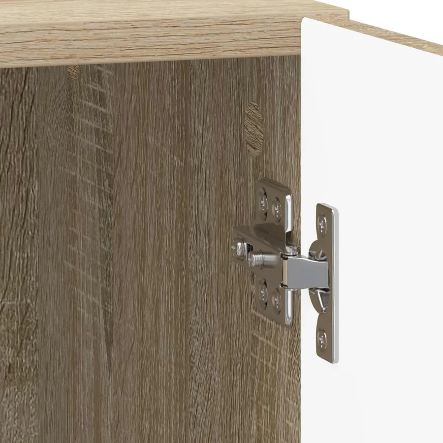 Cabinet de chevet 2 pcs Chêne Sonoma 43 x 34,5 x 50 cm - 11