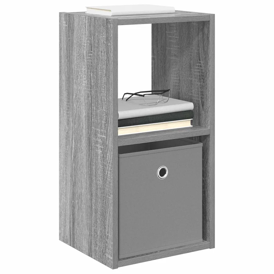 Table de chevet 2 pcs Gris Sonoma 30,5 x 27 x 59,5 cm - 3