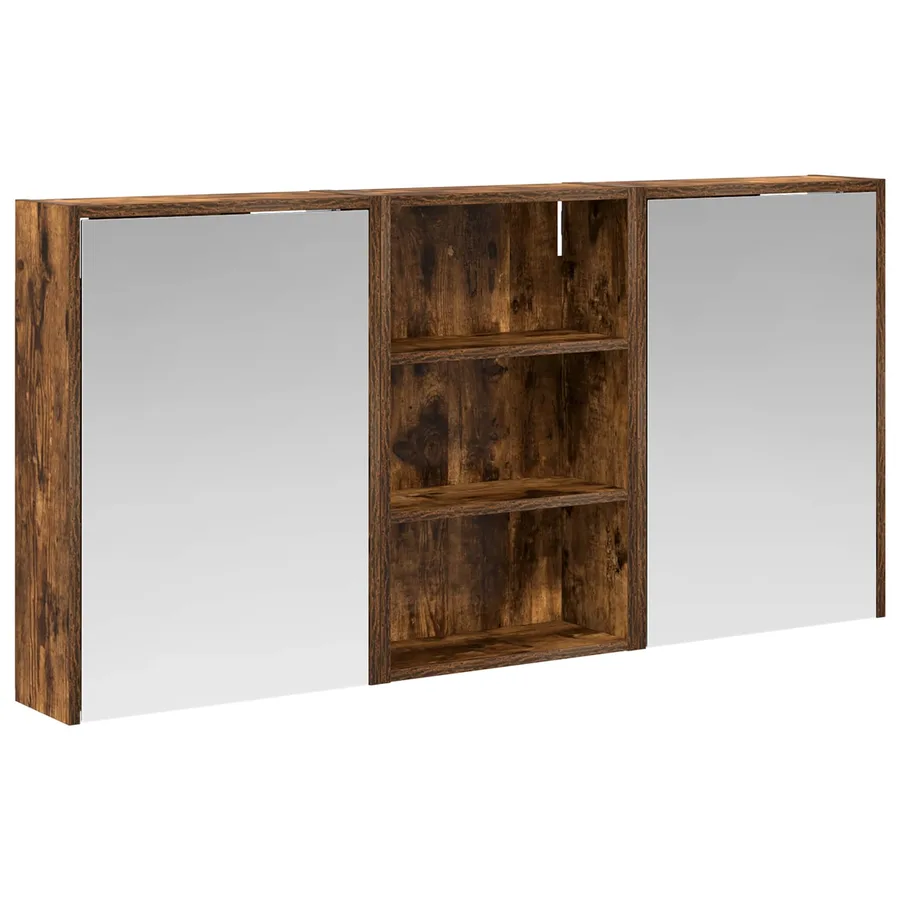 Ensemble de Meubles de Salle de Bain 3 pcs 126 x 16 x 62.5 cm - 2