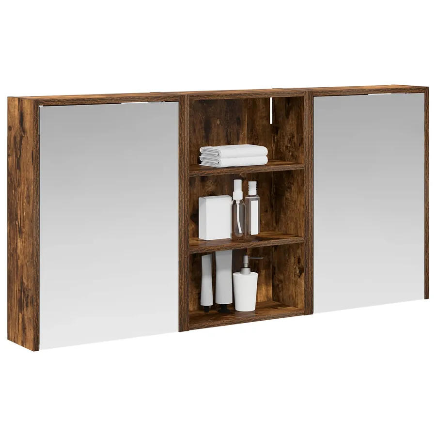 Ensemble de Meubles de Salle de Bain 3 pcs 126 x 16 x 62.5 cm - 3
