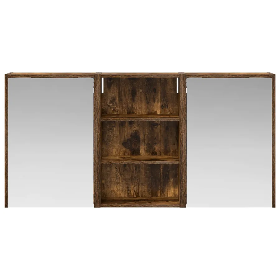 Ensemble de Meubles de Salle de Bain 3 pcs 126 x 16 x 62.5 cm - 6