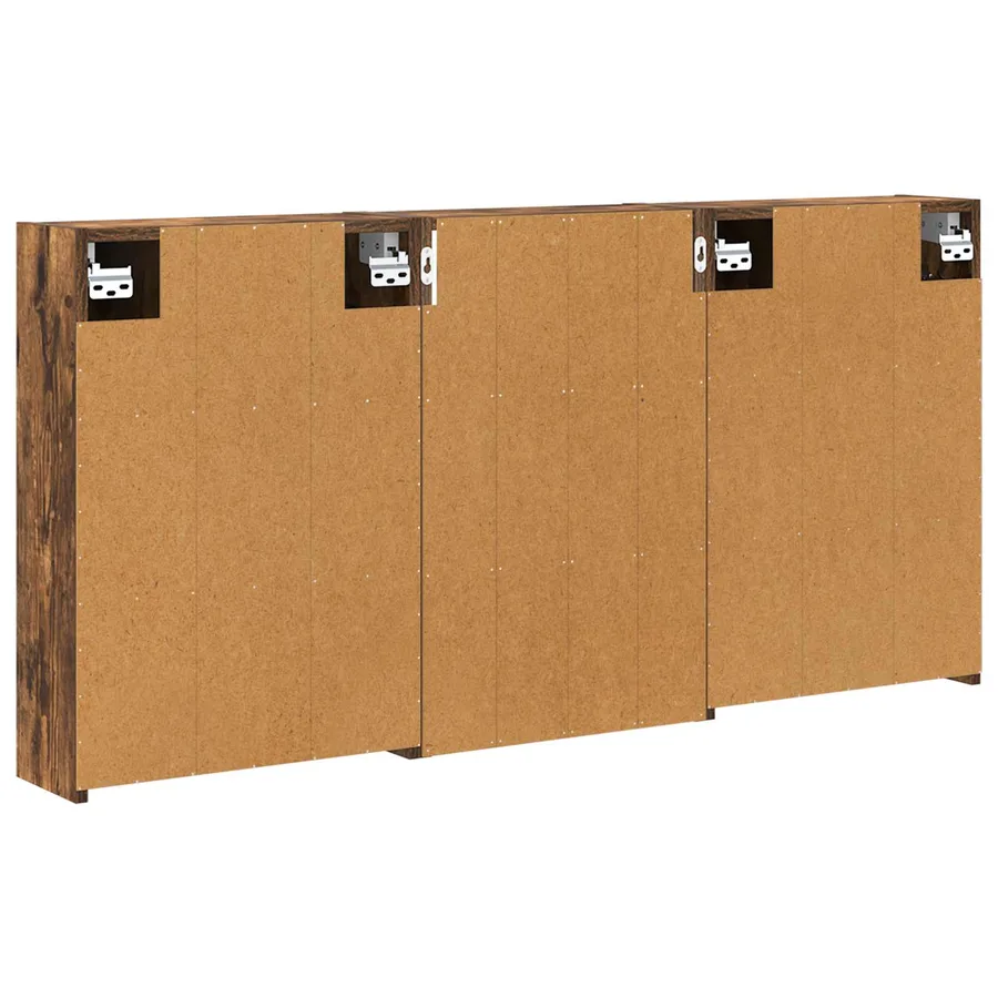 Ensemble de Meubles de Salle de Bain 3 pcs 126 x 16 x 62.5 cm - 9