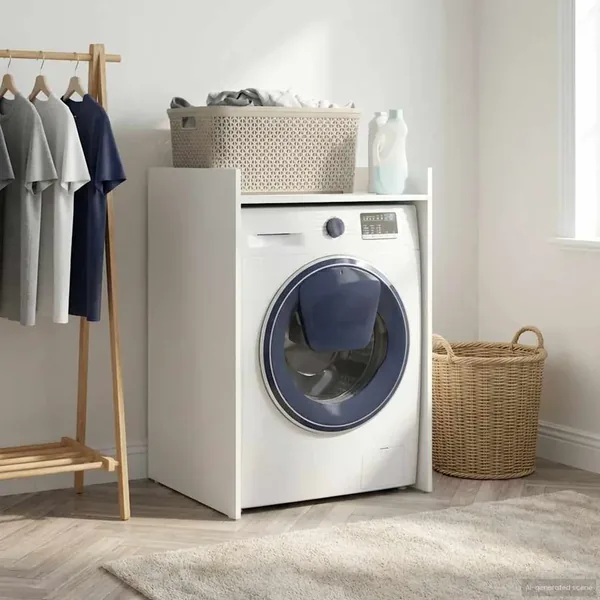 Armoire pour machine à laver Blanc 67,5 x 62 x 97 cm