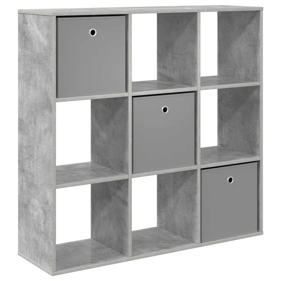 Buffet avec tiroir Gris béton 102 x 31 x 99,5 cm - 2
