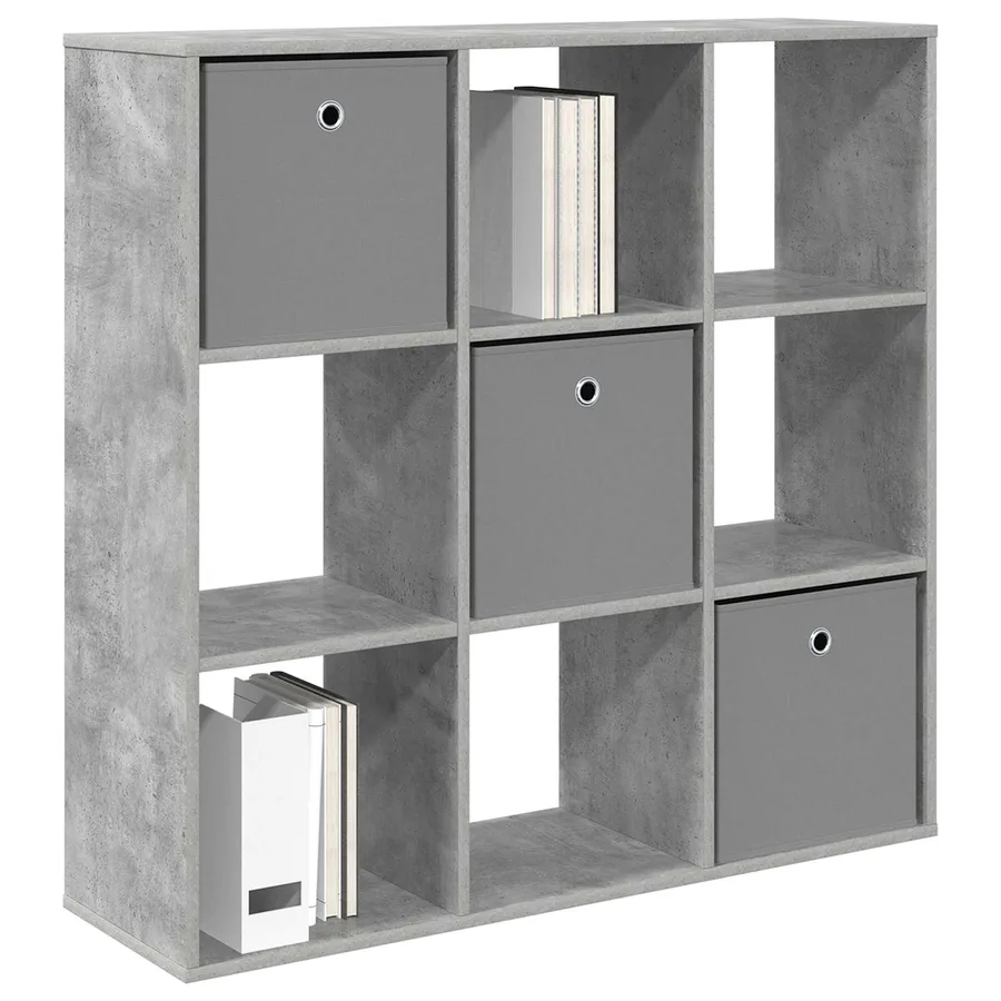 Buffet avec tiroir Gris béton 102 x 31 x 99,5 cm - 3