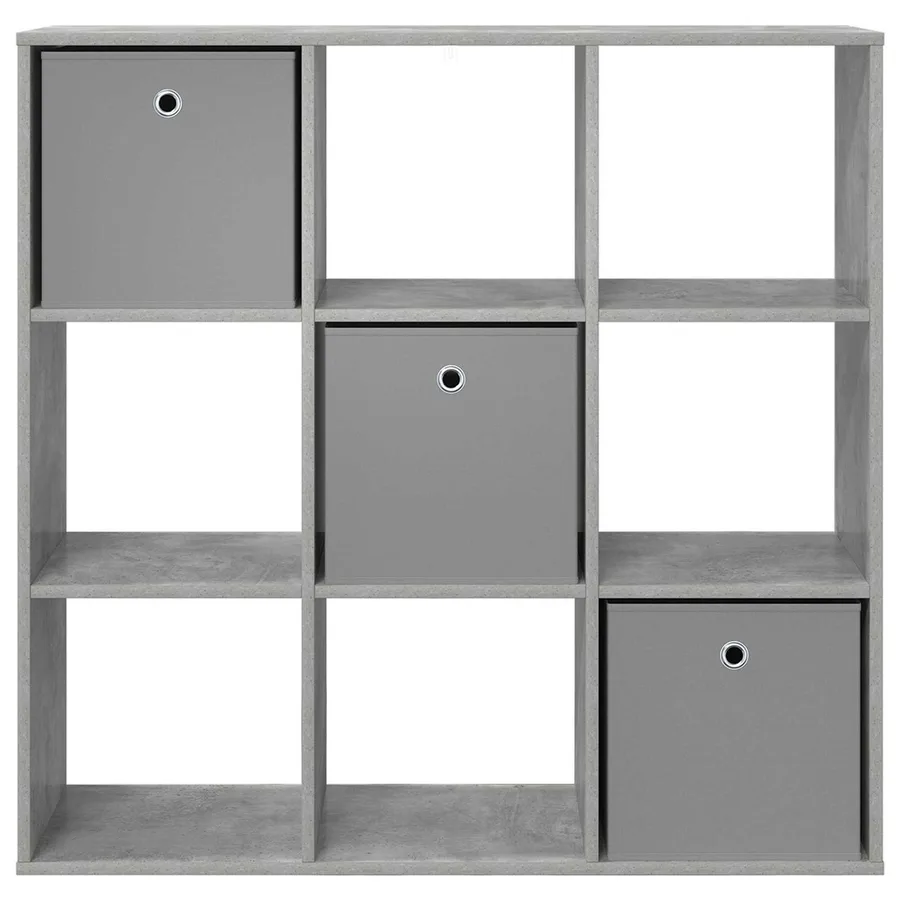 Buffet avec tiroir Gris béton 102 x 31 x 99,5 cm - 6